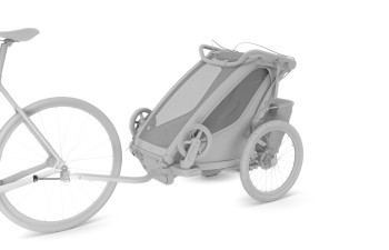 Sport & Cargo Kids Thule axle mount ezHitch™ plate with quick release skewer